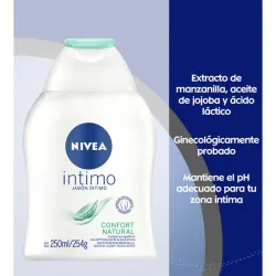 🧴 El Jabón Íntimo Nivea Intimo Confort Natural