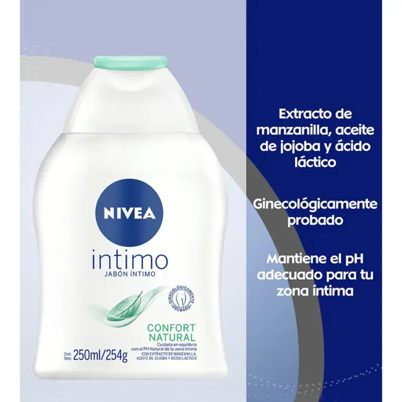 🧴 El Jabón Íntimo Nivea Intimo Confort Natural