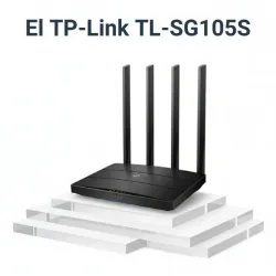 TP-Link TL-SG105S es el switch Gigabit 