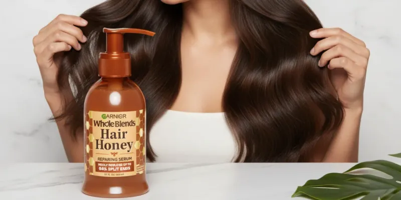 Garnier Whole Blends Hair Honey Repairing Serum