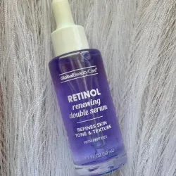 💜 Global Beauty Care Retinol Renewing Double Serum – Con Péptidos (50 ml)