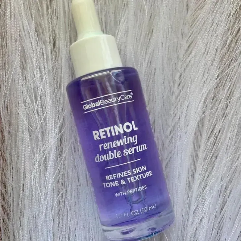 💜 Global Beauty Care Retinol Renewing Double Serum – Con Péptidos (50 ml)