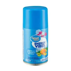 Great Value ENERGY VIBES Automatic Air Freshener Spray Refill