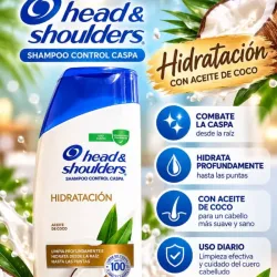 🥥✨ HEAD & SHOULDERS ACEITE DE COCO ✨🥥