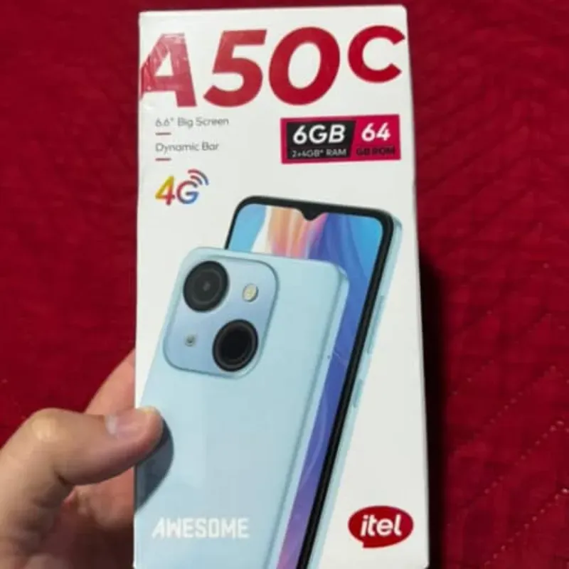 📱 itel A50C – 6 GB RAM / 64 GB ROM