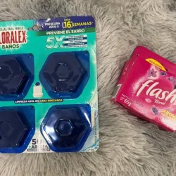 🧼 Kit de limpieza y aroma – Cloralex + Flash Floral Eficacia prolongada, fragancia intensa.