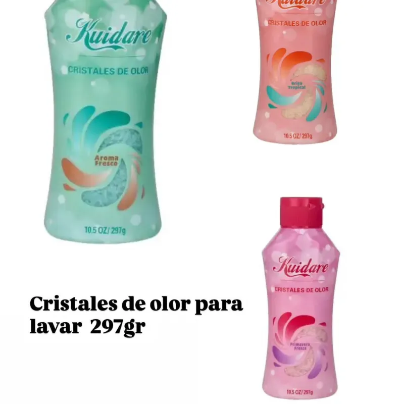 🌸 KuidaTe Cristales de Olor para Lavar – 297g