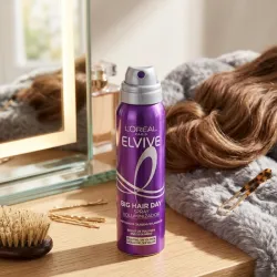 L'Oréal Paris Elvive Big Hair Day Spray Voluminizador – Tratamiento con Péptidos de Colágeno para Cabello Fino