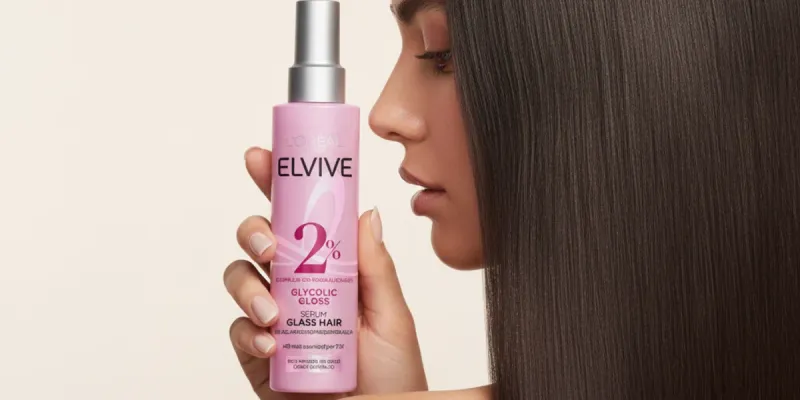 L'Oréal Paris Elvive Glycolic Gloss 2% Glass Hair Rinse-Off Gloss Treatment