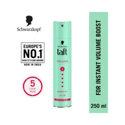 Laca Schwarzkopf Taft Volume Nivel 5 - Fijación Extra Fuerte 24h para Cabello Fino (250ml)