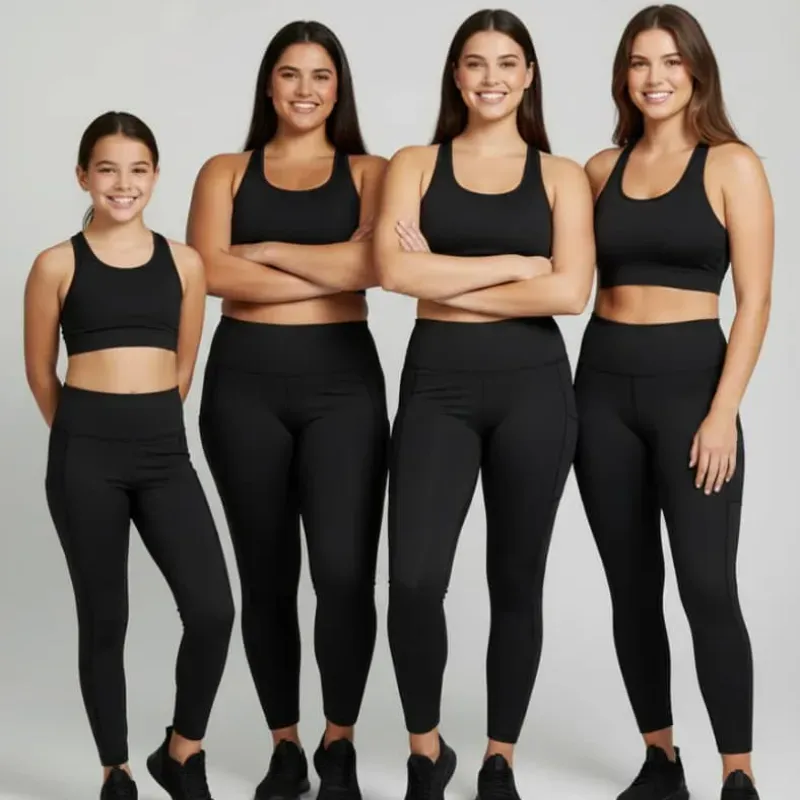 Licra deportiva negra 🧘🏼♀️🏋🏼♀️