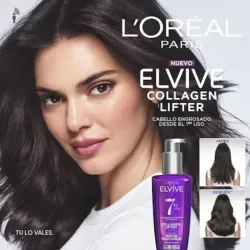 Loción L'Oréal Elvive Collagen Lifter 7% - Shot de Masa Capilar con Péptidos de Colágeno para Cabello Delgado