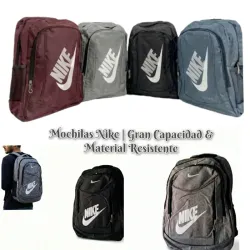 Mochilas Nike | Gran Capacidad & Material Resistente