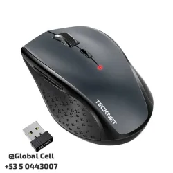 🖱️ Mouse Inalámbrico Ergonómico Tecknet TK-MS002 Wireless Mouse