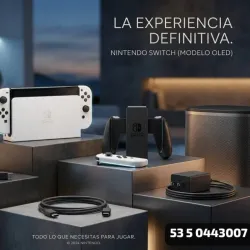 🎮✨ Nintendo Switch OLED Pirateada de 128 GB con todos sus accesorios