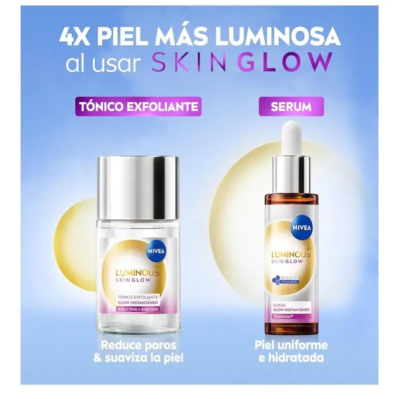 🌟 KIT FACIAL NIVEA Luminous SKINGLOW