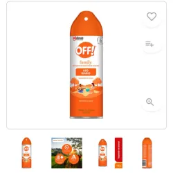 🧡 OFF! Family – Repelente de Insectos en Aerosol | SC Johnson