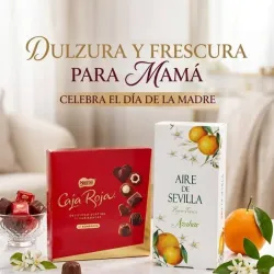 ✨️​Pack "Esencia Premium": Perfume Aire de Sevilla Azahar + Caja Roja de Nestlé (Bombones Surtidos)