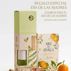 💚Pack Regalo "Esencias del Sur": Perfume Aire de Sevilla Azahar + Difusor Bosque Verde Pistacho