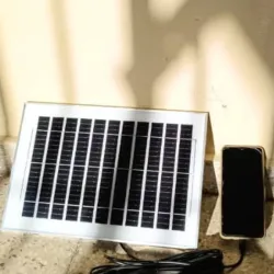 🌞🔌Panel Solar Salida Tipo C 9w 6 volts