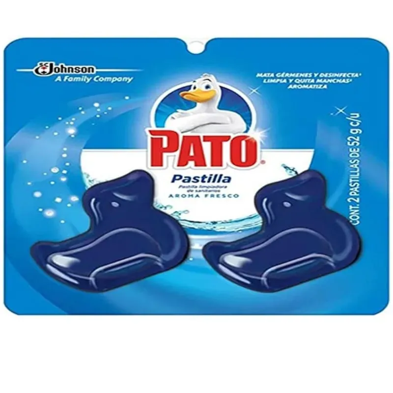 🚽 Pato Pastilla Aroma Fresco – 2 unidades (52.9g c/u)