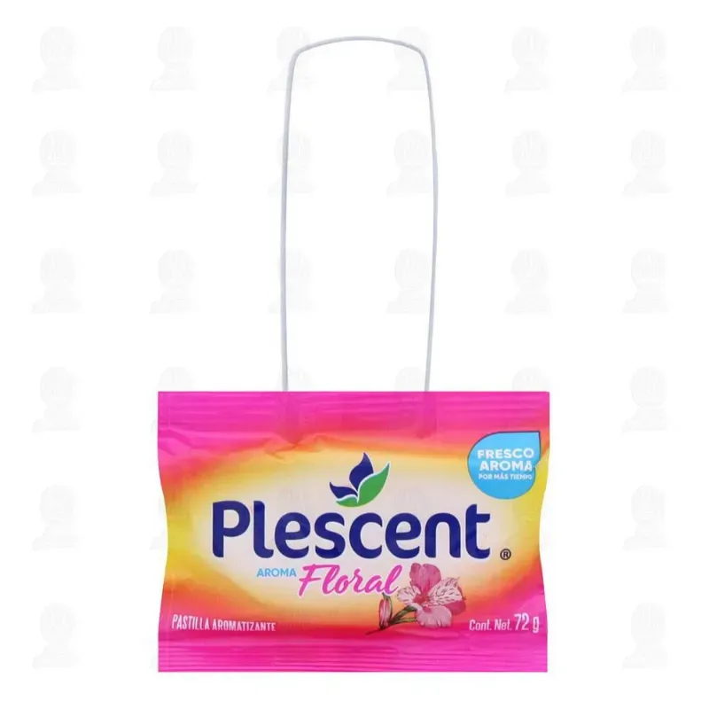 🌸 Plescent Pastilla Aromatizante Colgante – Aroma Floral (Cont. Net. 72 g)