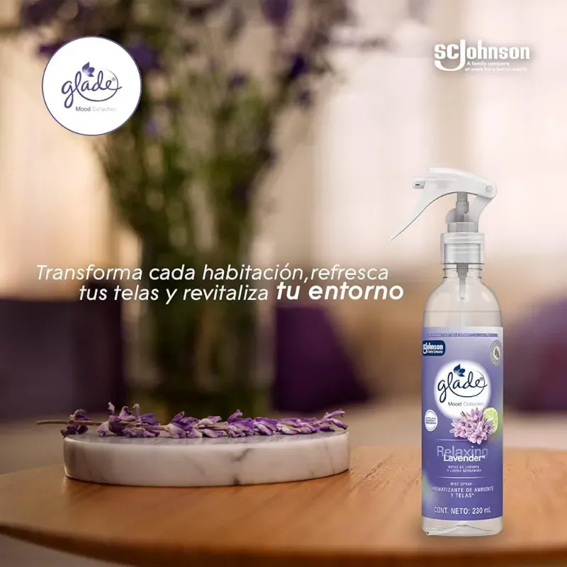 🌿 Producto: Glade Mood Elevation – Relaxing Lavender