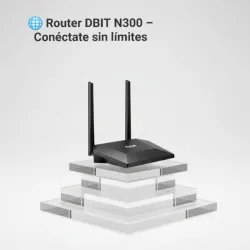 🌐 Router DBIT N300 – Conéctate sin límites