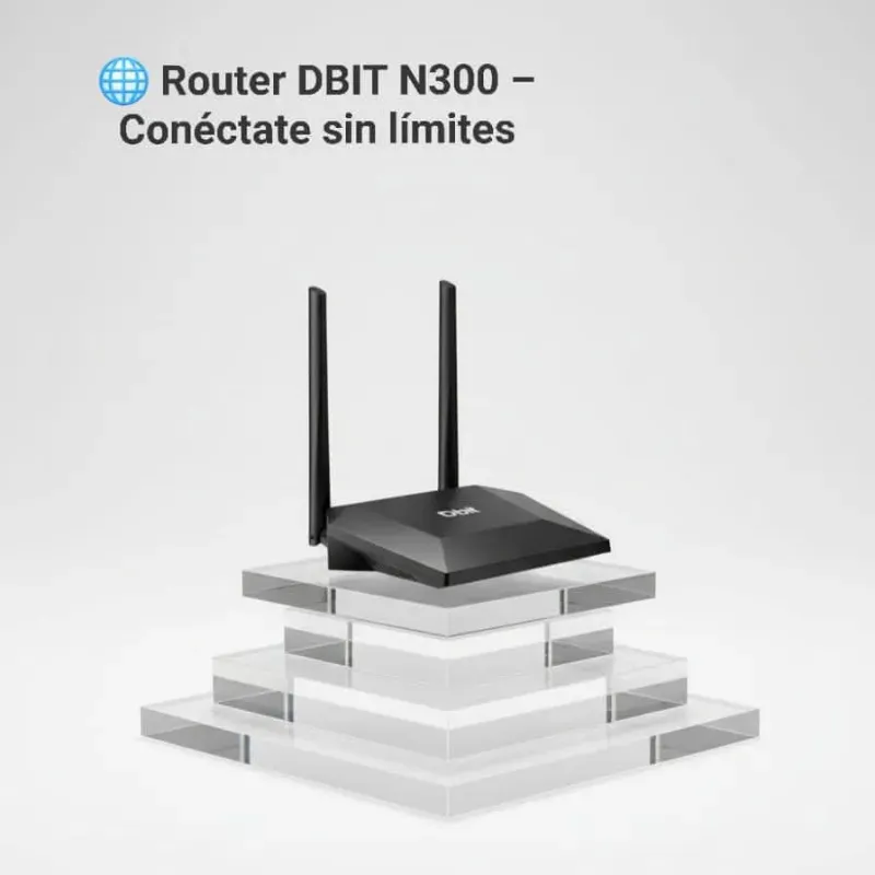 🌐 Router DBIT N300 – Conéctate sin límites