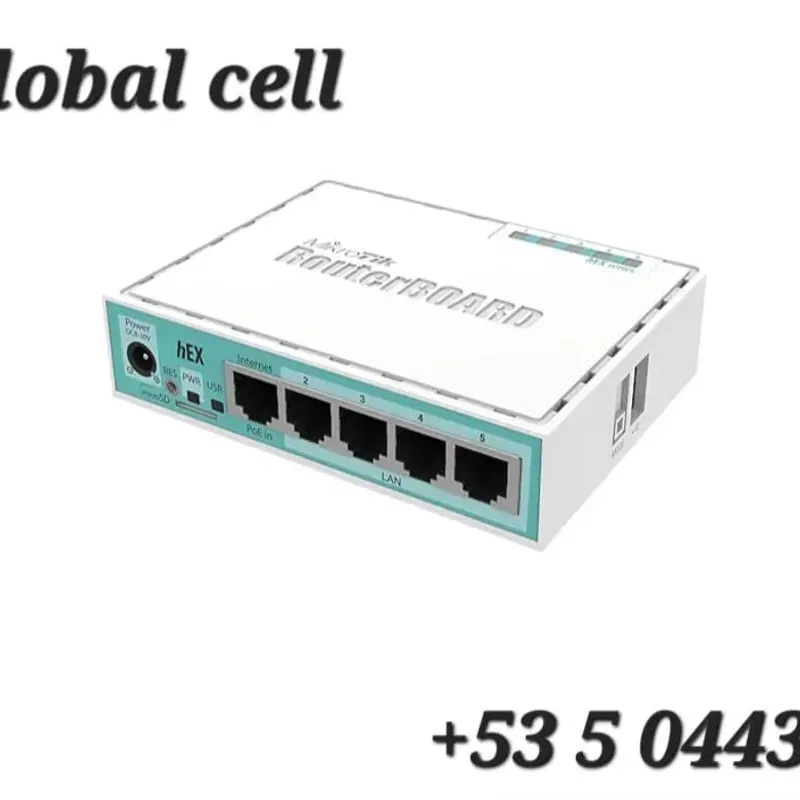 ⚡ Router MikroTik hEX (RB750Gr3)