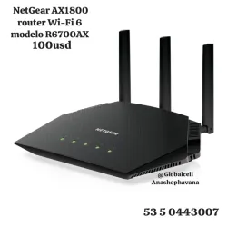 🔌 Router NETGEAR R6700AX WiFi 6 AX1800 Gigabit Doble Banda