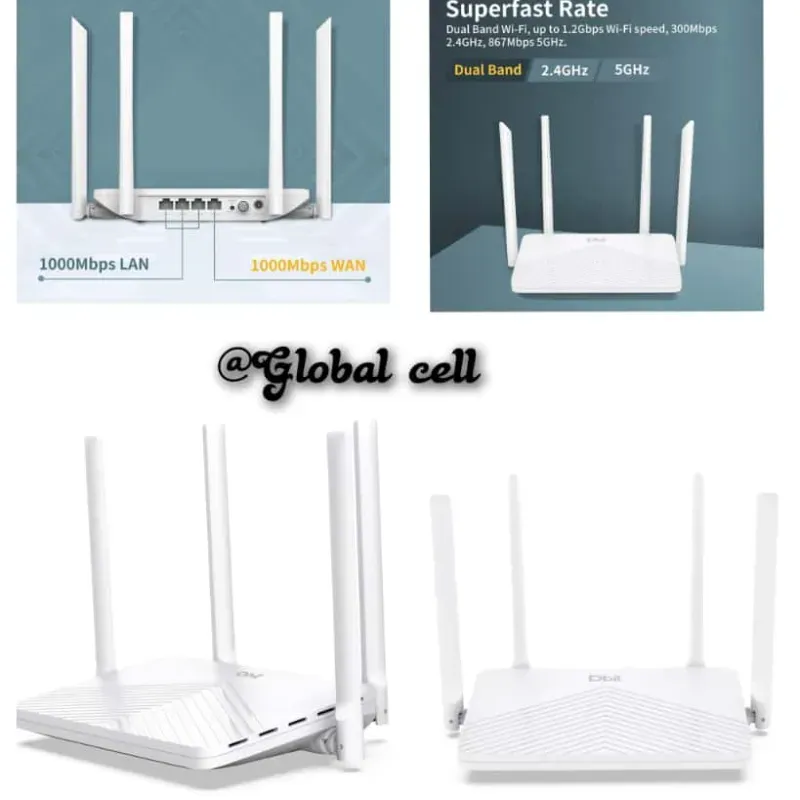 🚀 Router WiFi AC1200 Ultra-Speed