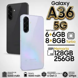Samsung A36 5G 6/8GB RAM – Pantalla 120Hz, Resistente IP67 – AnaShop Havana