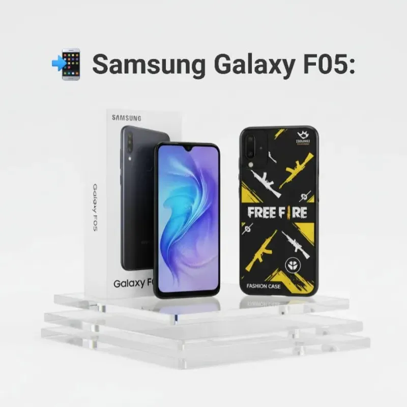 📱 Samsung Galaxy F05 – 4 GB RAM / 128 GB ROM