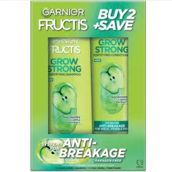 Set capilar Garnier Fructis Grow Strong – Fortifying Shampoo + Conditioner