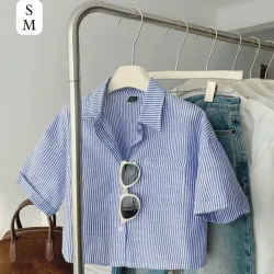 👕 Set Casual Azul & Blanco – Estilo fresco y versátil para días activos