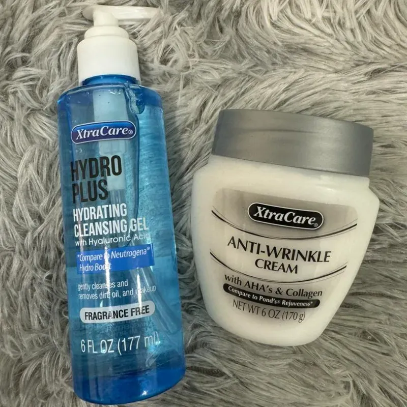 💧 Set Facial XtraCare – Hidratación + Antiedad Rutina básica para una piel limpia, suave y rejuvenecida.