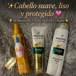 💆‍♀️ Set Pantene Pro-V Active Nutri-Plex + Regalo ☀️