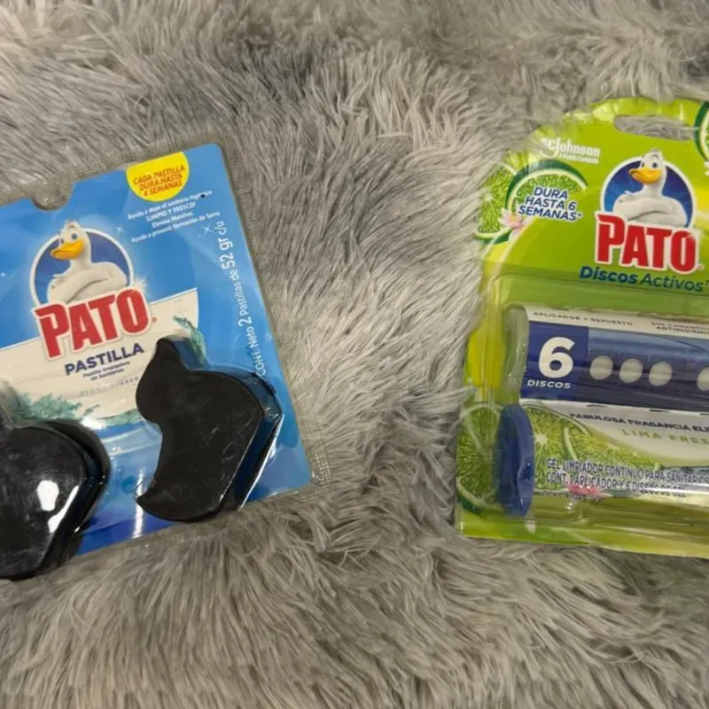 🧼 Set Pato Pastilla + Discos Activos – Limpieza inteligente con estilo y duración
