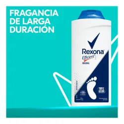 🦶 Talco Desodorante Rexona Efficient Original