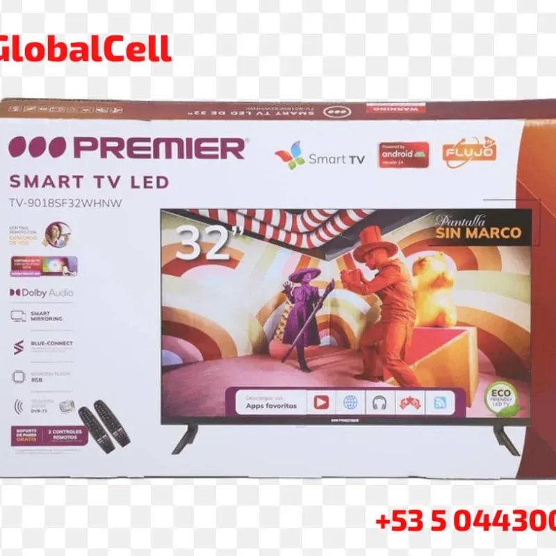 📺 Televisor Premier Smart TV LED modelo TV-90185F32WHNW