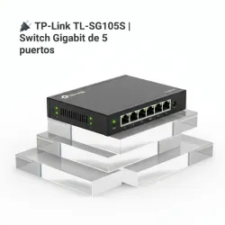 🔌 TP-Link TL-SG105S | Switch Gigabit de 5 puertos