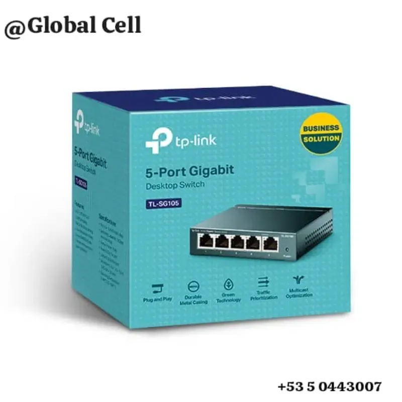 🔌 TP-Link TL-SG105S | Switch Gigabit de 5 puertos