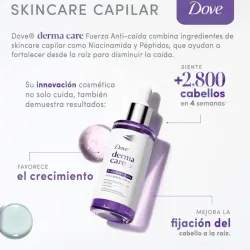 Tratamiento Dove Derma Care Fuerza Anti-caída 