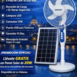 😁Ventilador Recargable Dawang