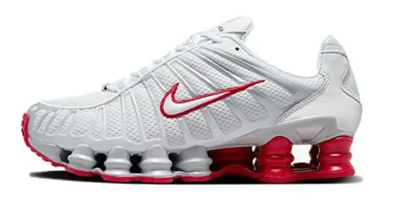 Nike de Muelles Blancas y Rojas