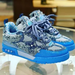 Louis Vuitom Azules con Perlas