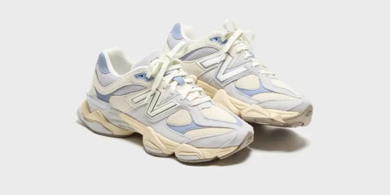 New Balance 9060 Azul y Beige