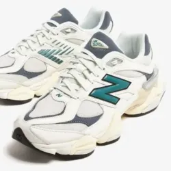 New Balance 9060 Blancas Negras y Verdes