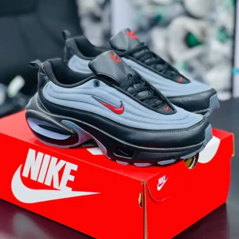Nike Air Gris Negras 
